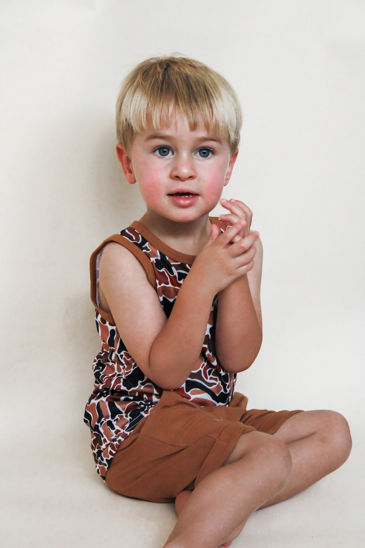 Jake Camo Tank Set