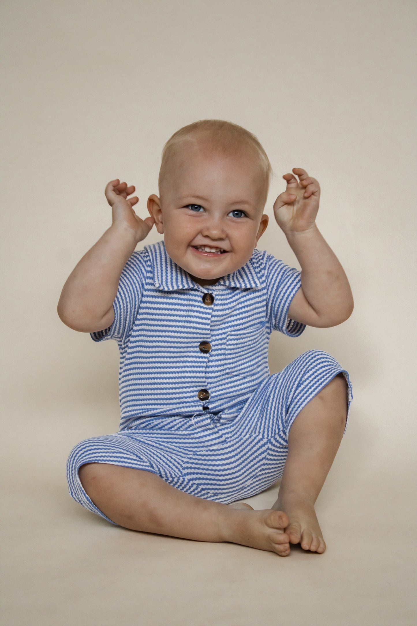 Harbor Stripes Romper