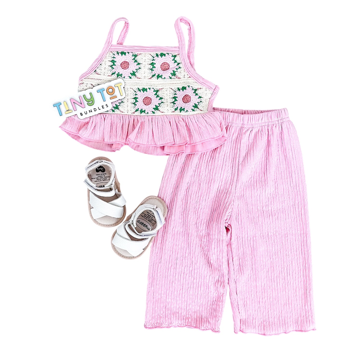 Boho Bloom Pant Set