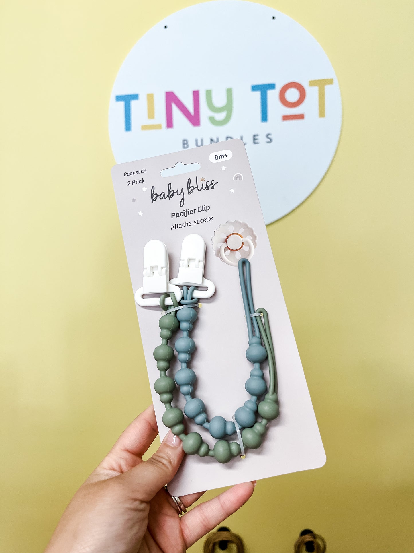 Baby Bliss Pacifier Clip