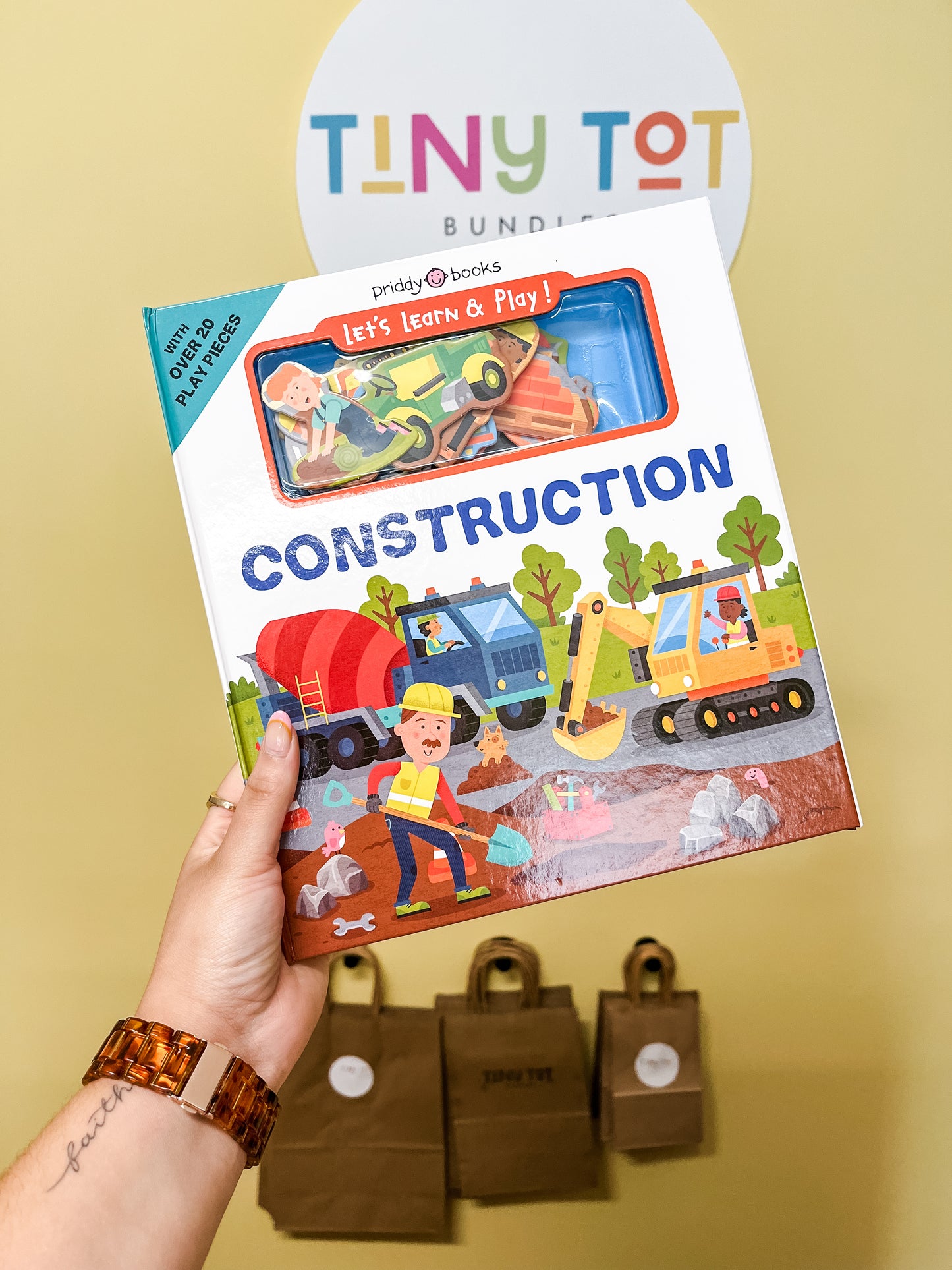 Learn & Play Construction Book
