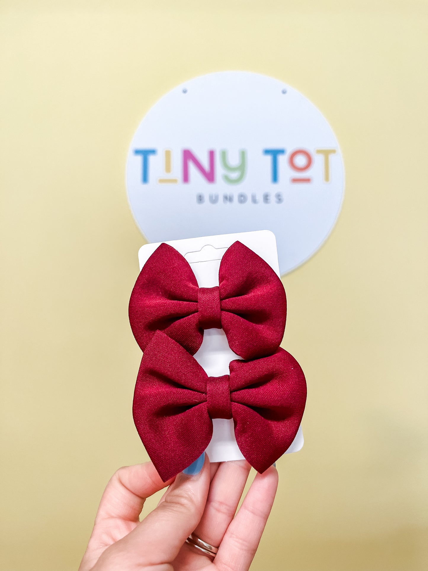 Bloom Bow Clips