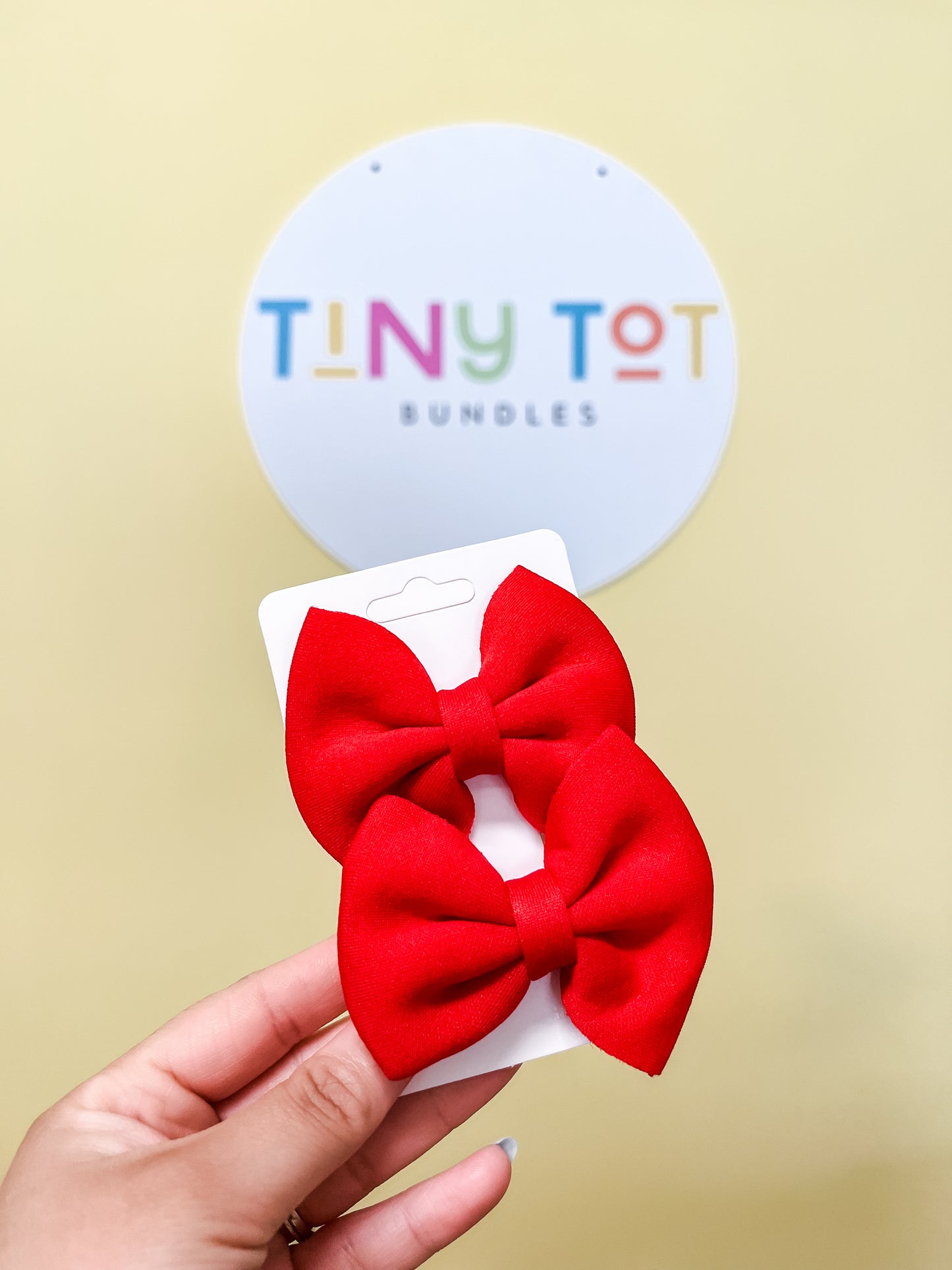 Bloom Bow Clips