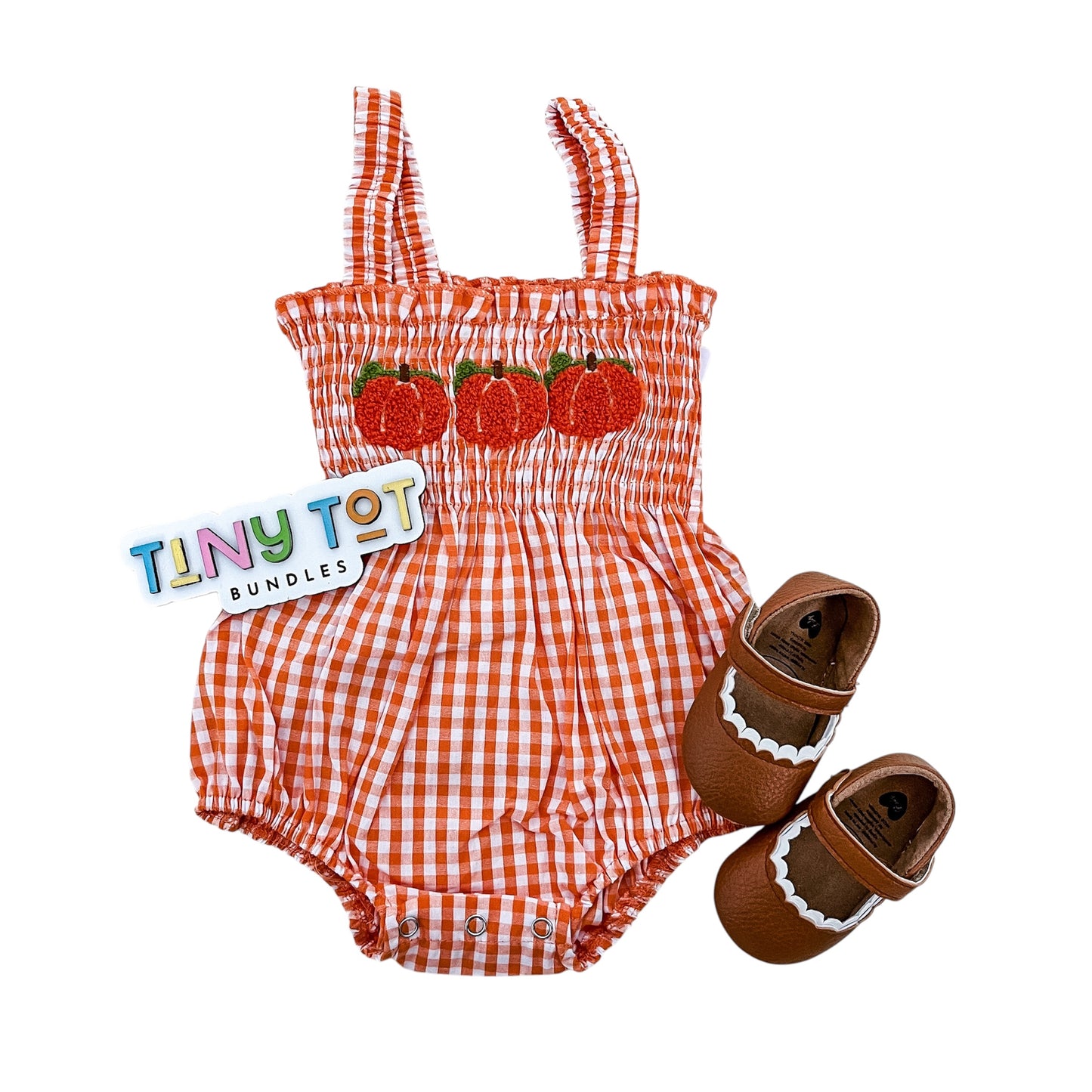Pumpkin Trio Romper
