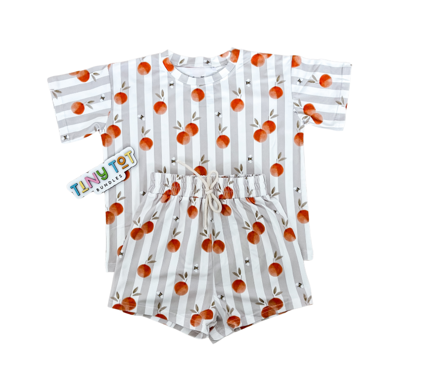 Tangerine Oversized Set