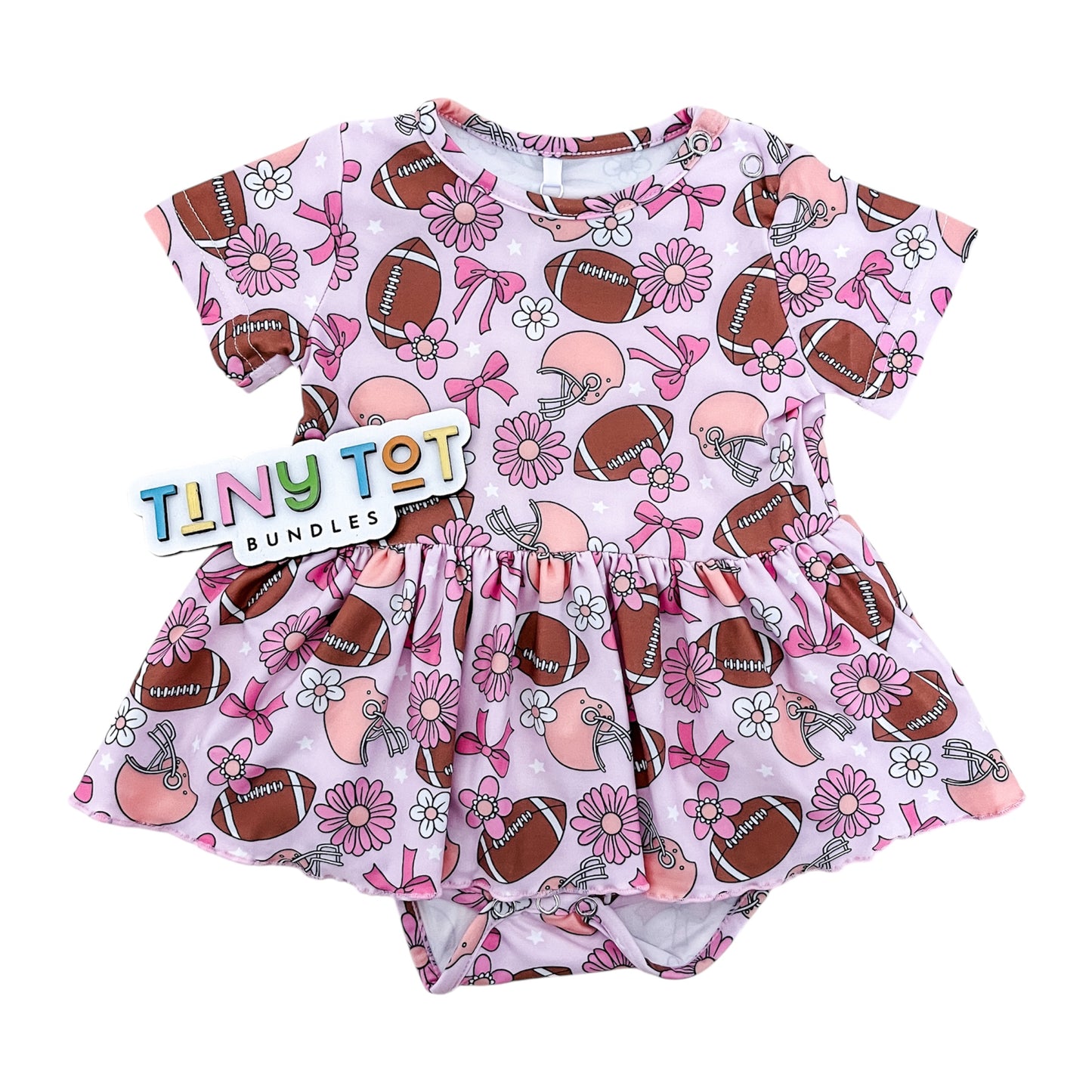 Bow Down Twirl Romper