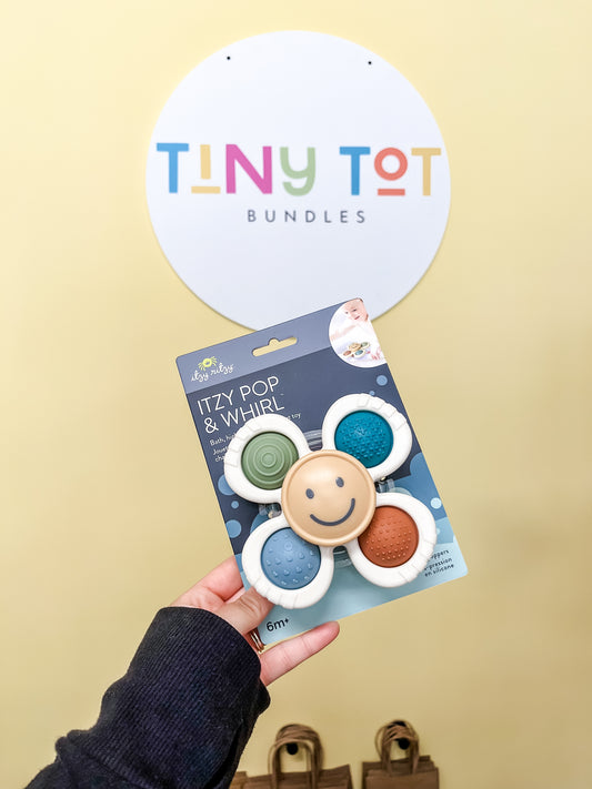 Itzy Pop & Whirl™ - Bath + Travel Toy
