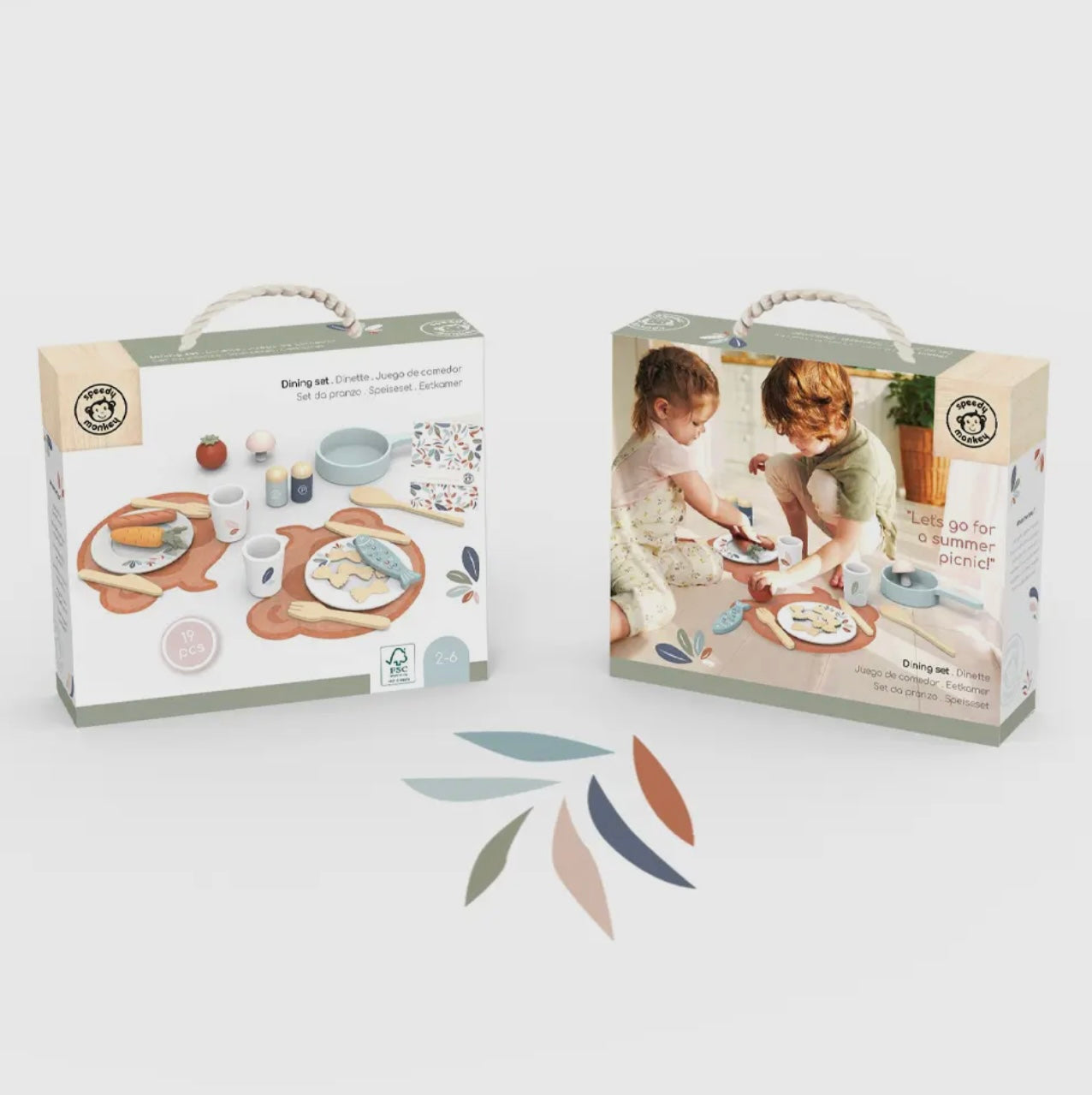 Dining Set Wooden Toys