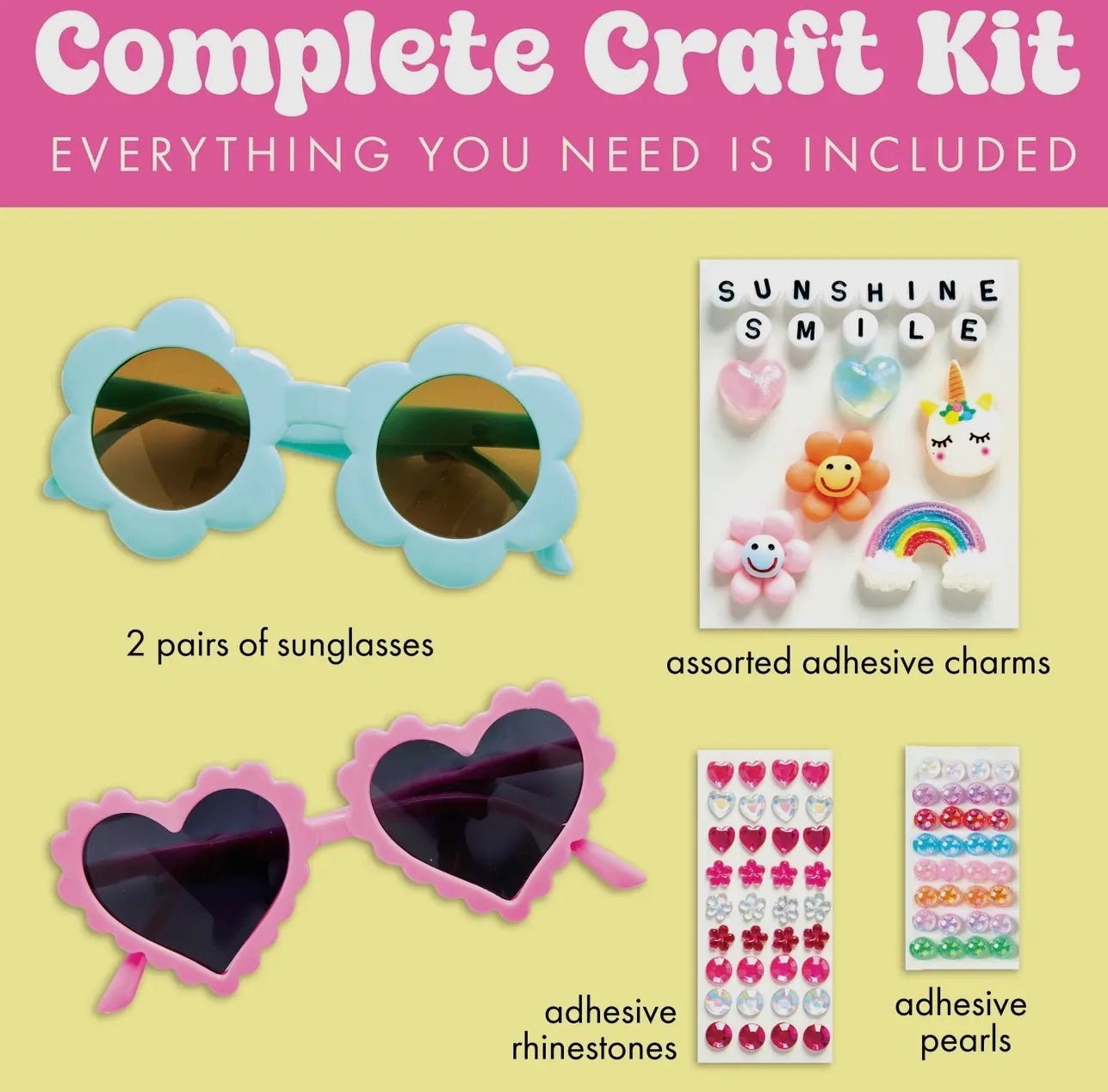 DIY Girls Sunglasses Kit
