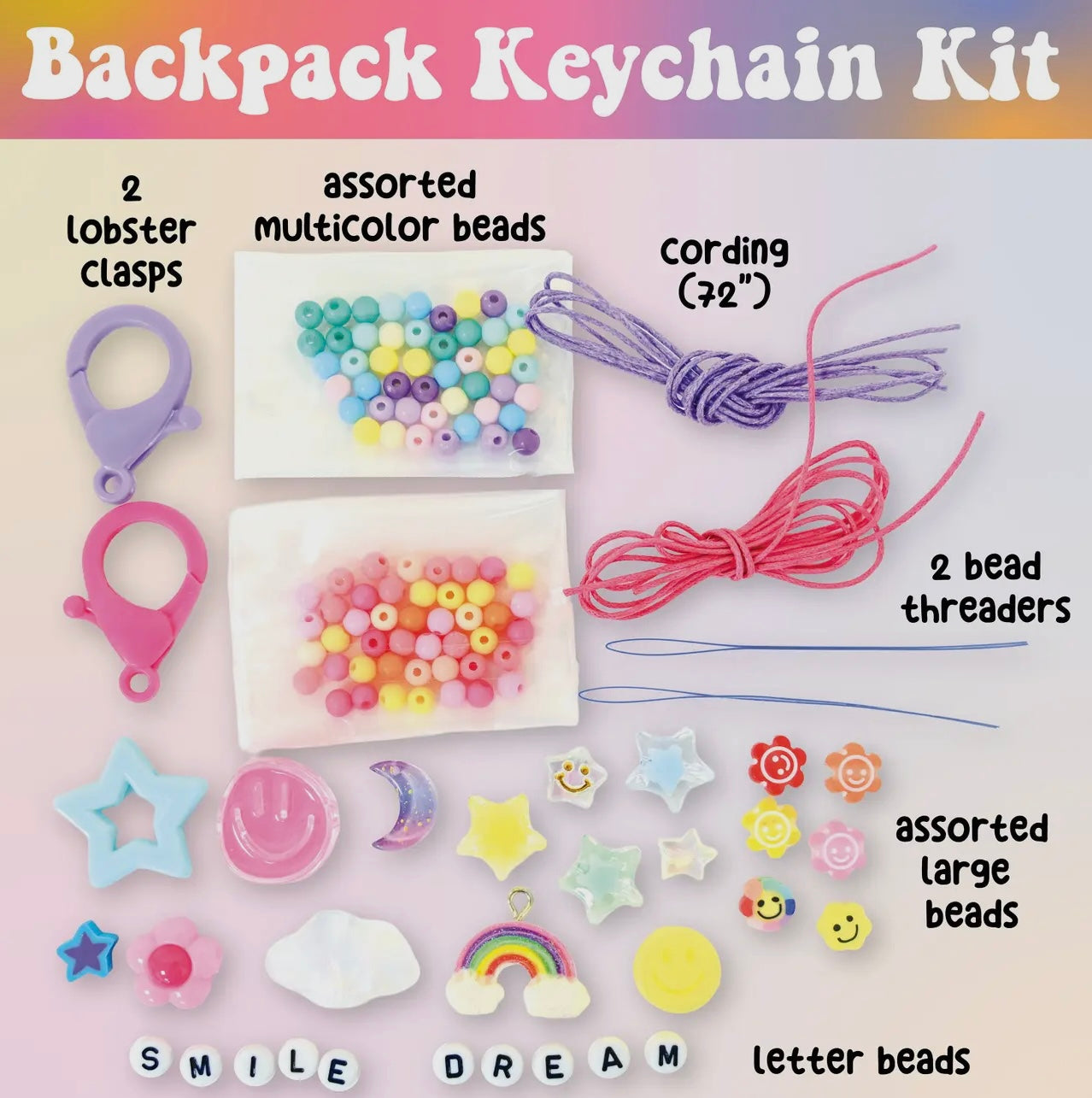 Backpack keychain Kit For Kids