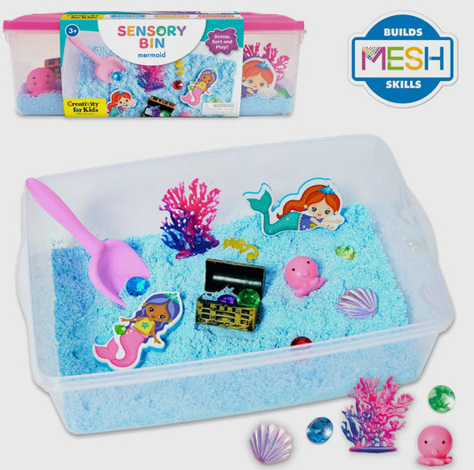 Mermaid Sensory Bin