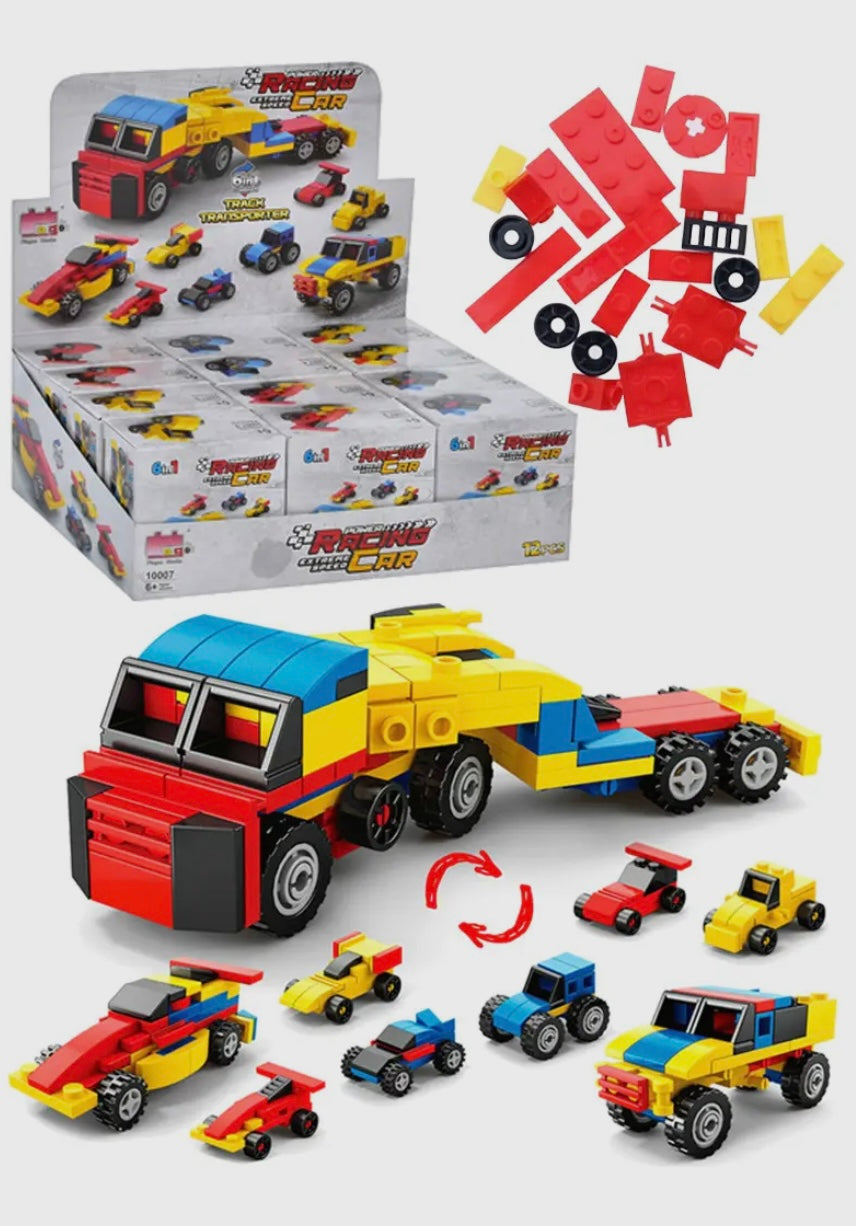 Racing Car DIY Building Block Craft kit