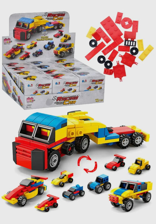 Racing Car DIY Building Block Craft kit