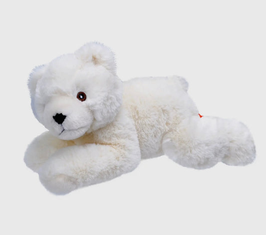 Wild Republic Mini Polar Bear Stuffed Animal