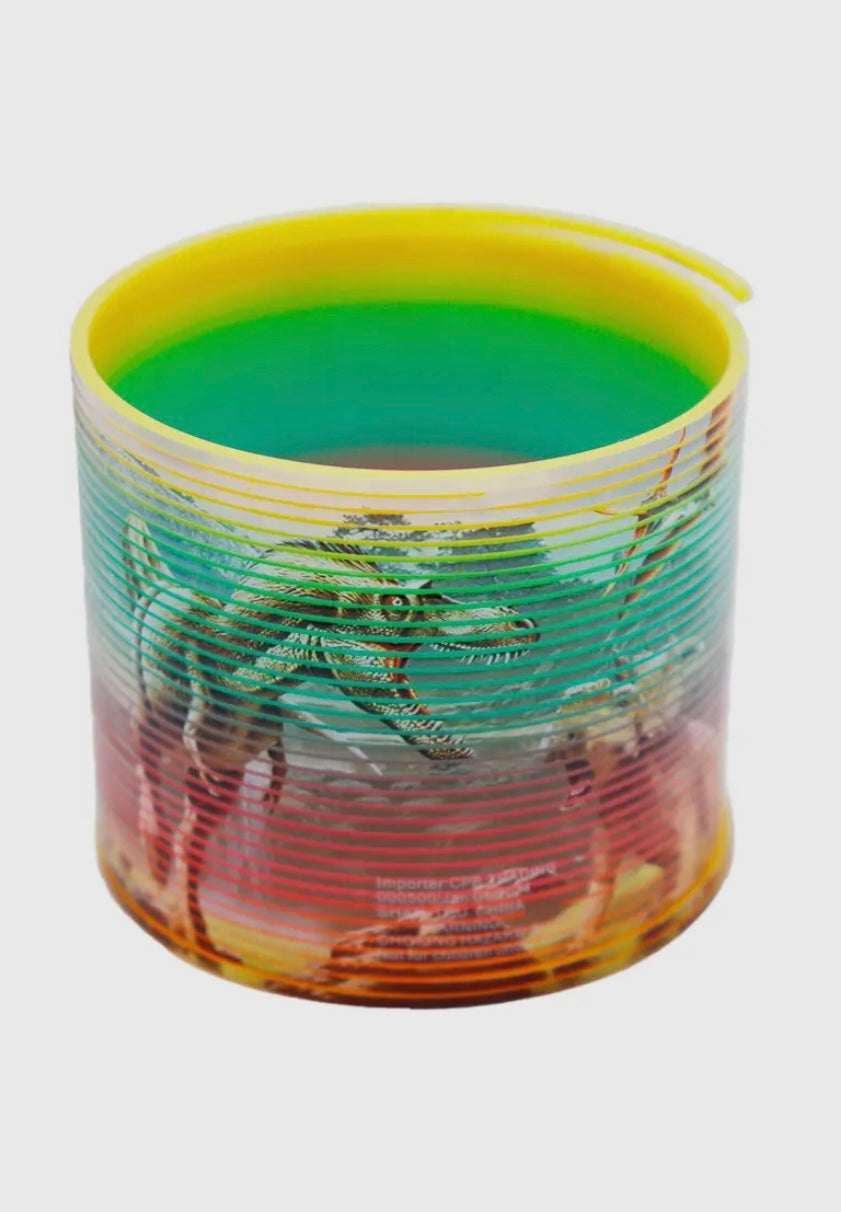 Dinosaur Rainbow Spring Coil Walking Slinky Toy