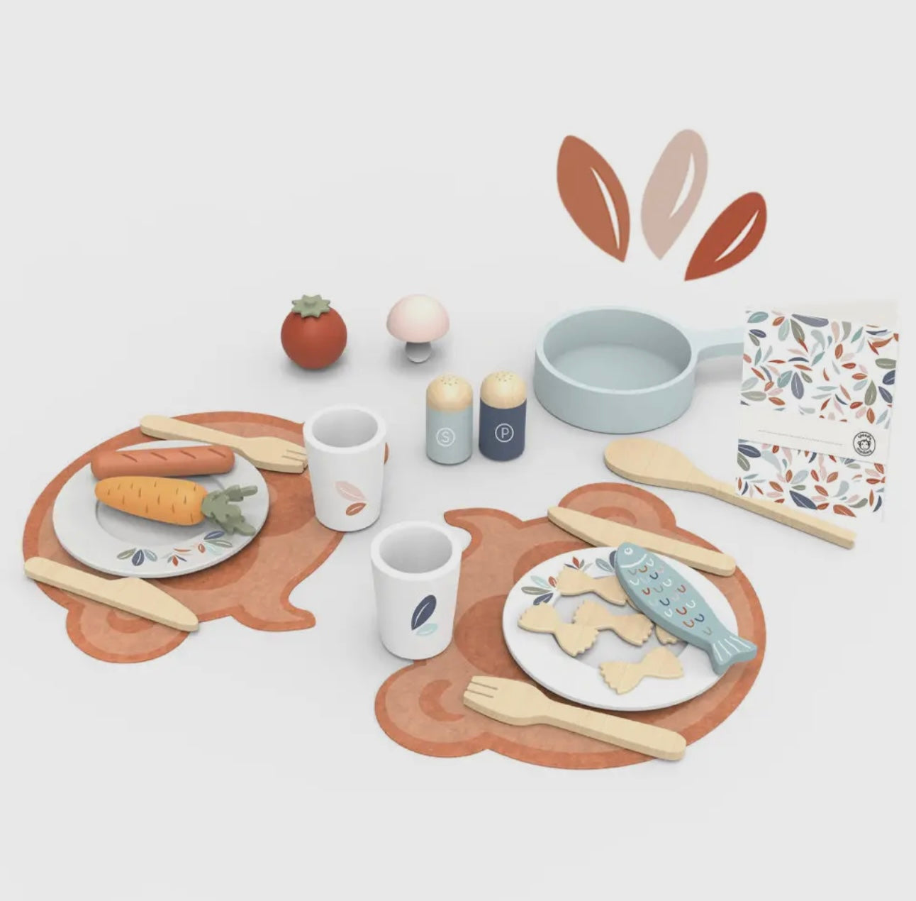 Dining Set Wooden Toys