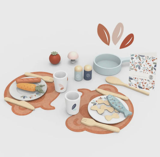 Dining Set Wooden Toys