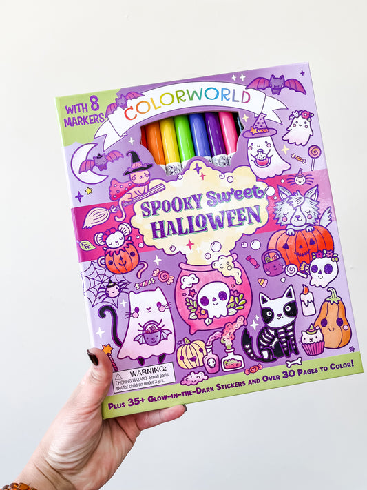 Colorworld - Spooky Sweet Halloween Activity Book