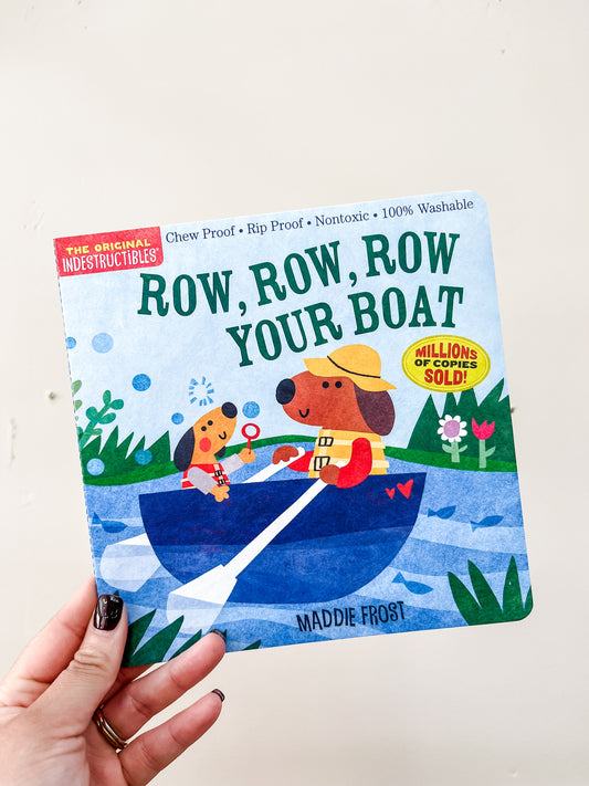 Row, Row, Row Your Boat Book