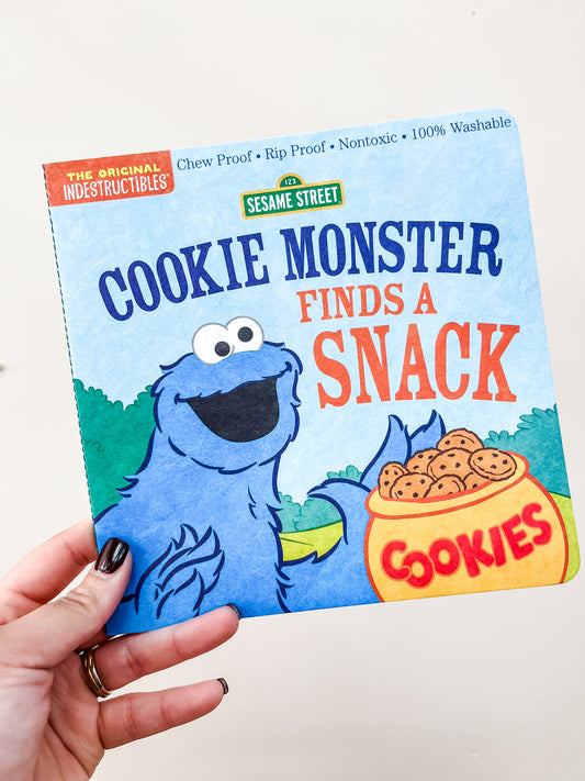 Cookie Monster Finds A Snack Book