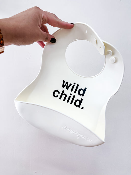 Wild Child Silicone Bib
