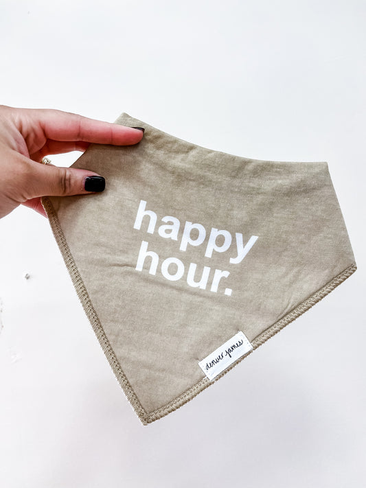 Happy Hour Bandana Bib