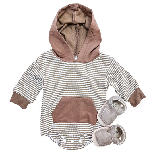 Liam Stripe Hoodie Bubble