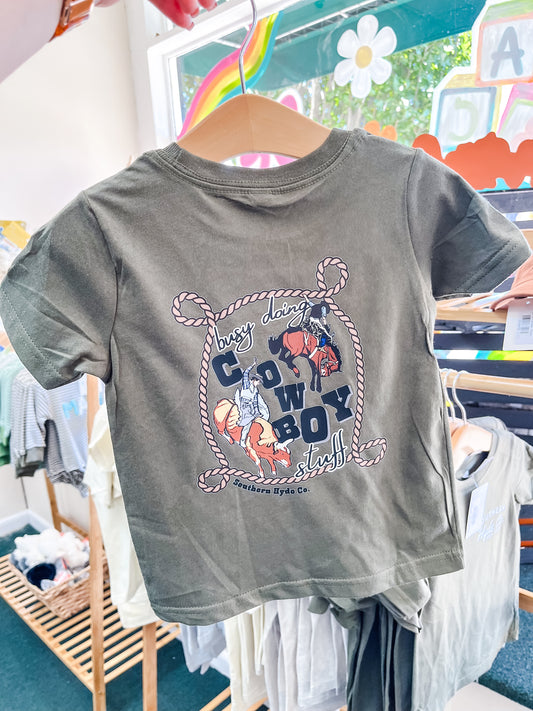 Busy Doing Cowboy Stuff T-Shirt