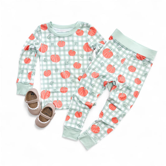 Pumpkin Patch Long Jammies Set