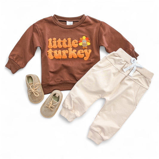 Autumn Turkey Jogger Set