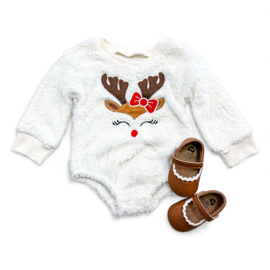 Red Nose Reindeer Romper