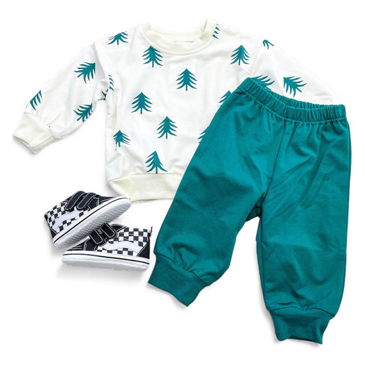 Pine Tree Joggers Set