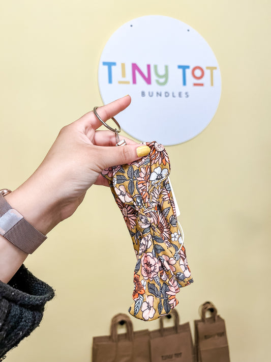 Mustard Bamboo Floral Headband