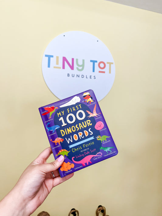 My First 100 Dinosaur Words Book