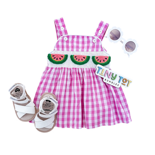 Watermelon Pink Dress