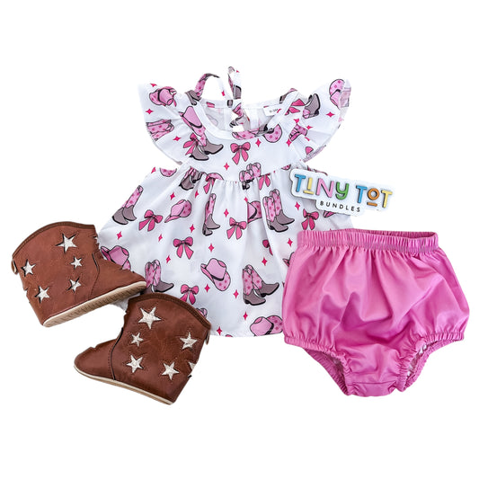 Rodeo Baby Pink Two Piece Set