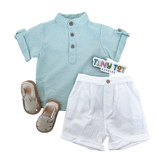 Beckham Stripe Two Piece Set