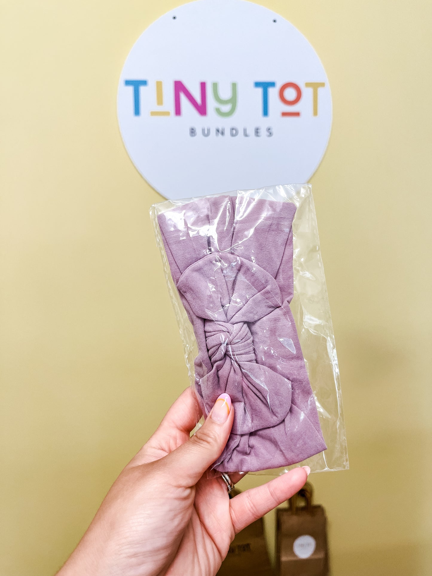 Muted Infant Nylon Headbands