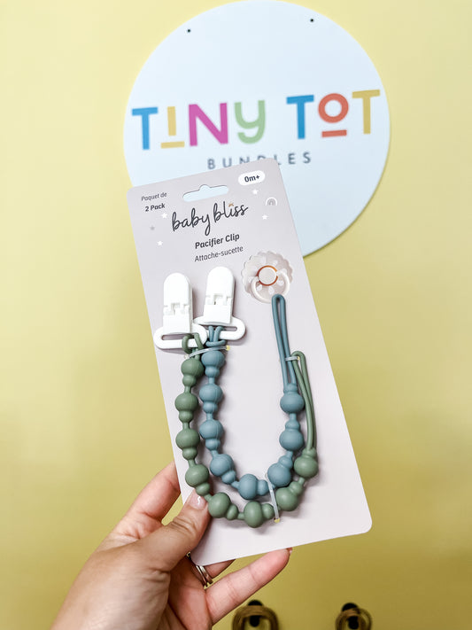 Baby Bliss Pacifier Clip