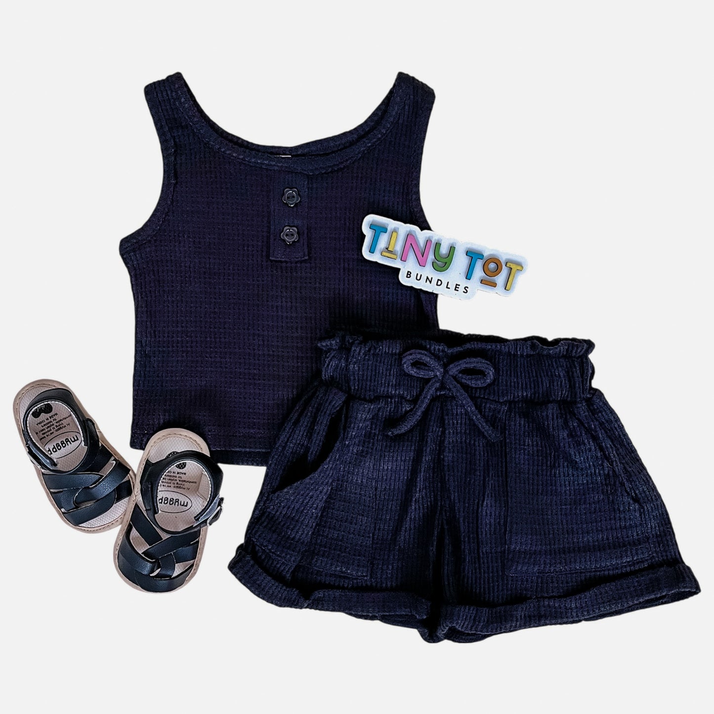 Cozy Cool Waffle knit Set