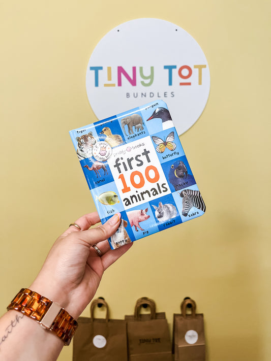 First 100 Animals Book