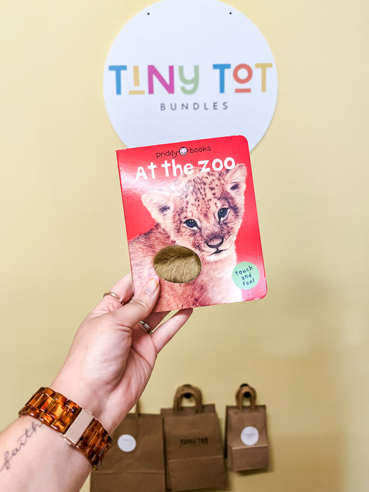 Touch & Feel At The Zoo Book