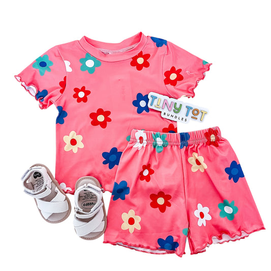 Groovy Bloom Short Set