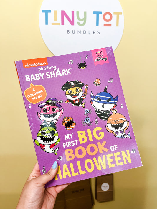 Pinkfong Halloween Baby Shark Coloring book