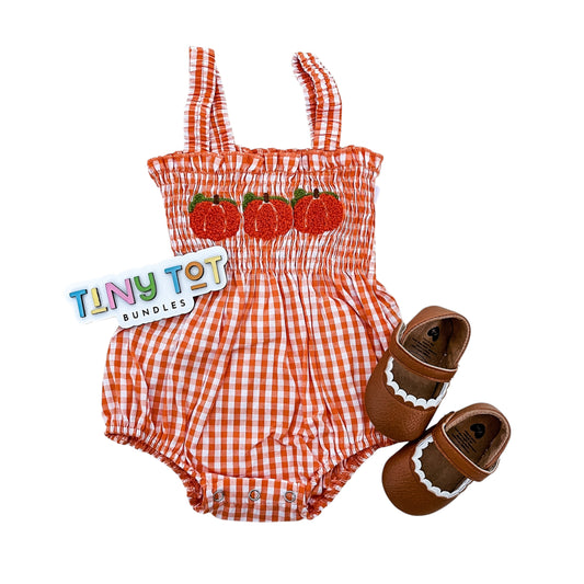 Pumpkin Trio Romper