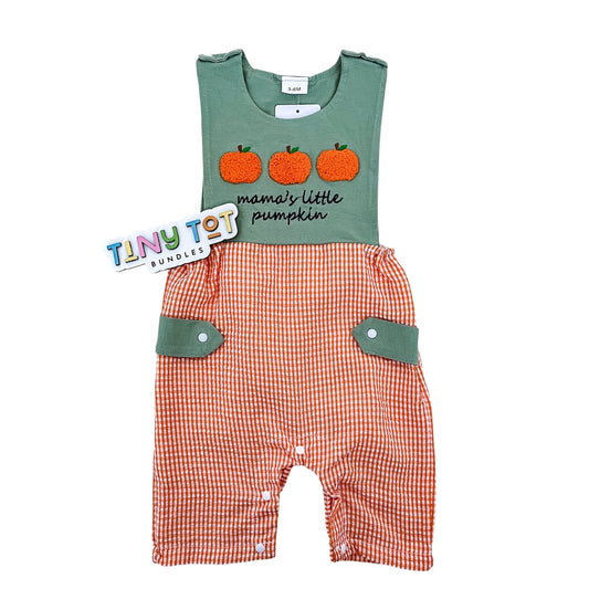 Mama's Little Pumpkin Overall