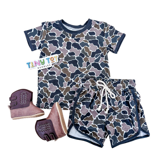 Camouflage Crewneck Set