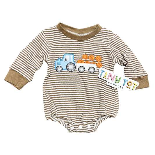 Little Pumpkin Hauler Romper