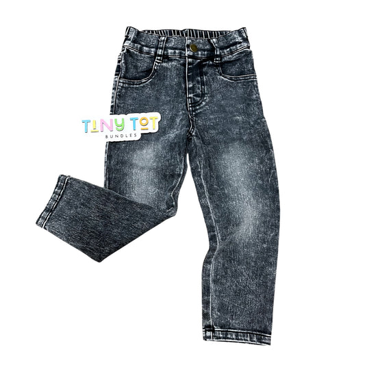 Stretch Denim - Faded Black
