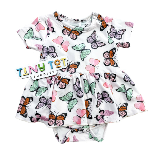 Butterfly Kisses Twirl Romper